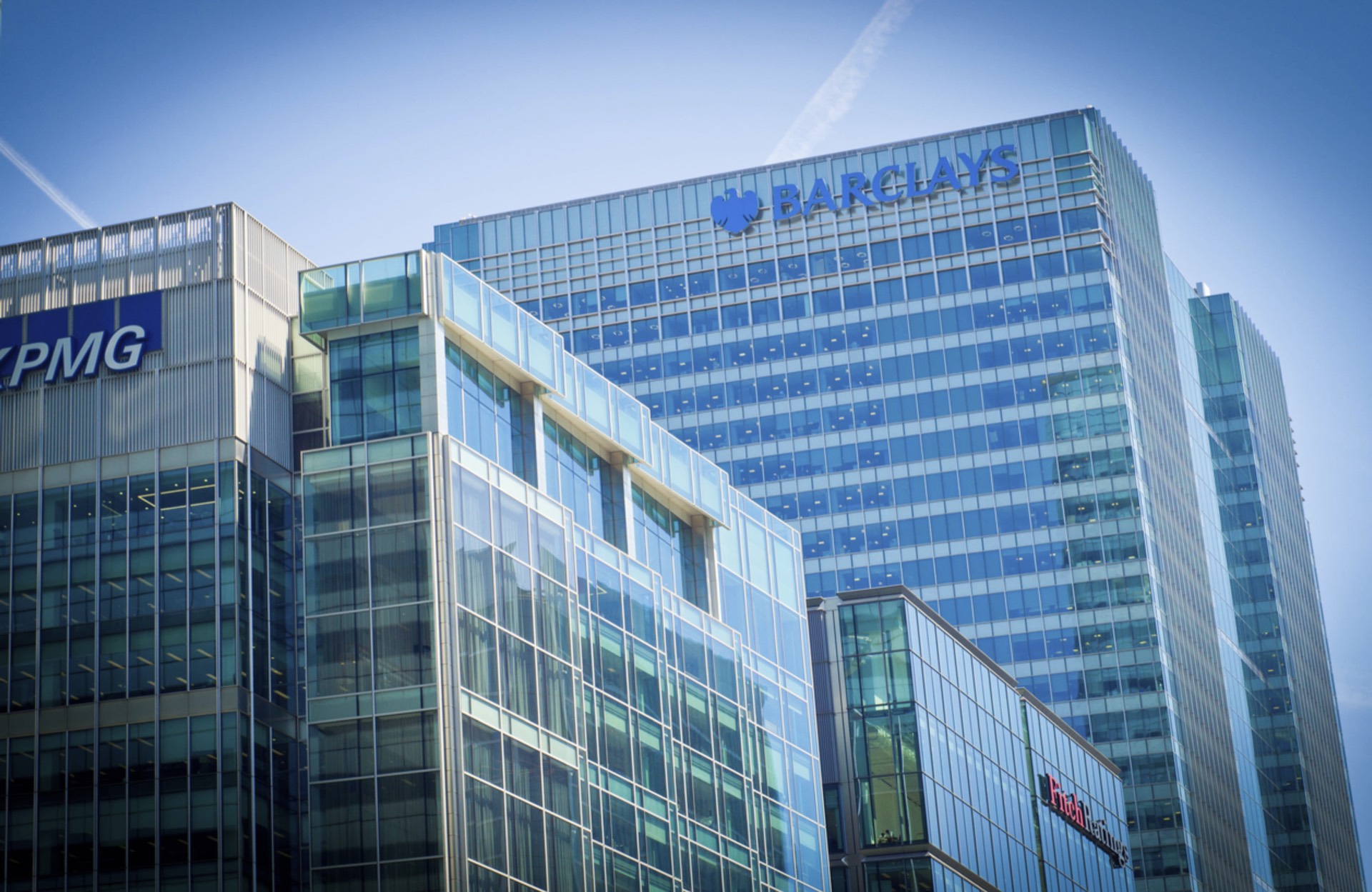 Barclays headquarters in Canary Wharf