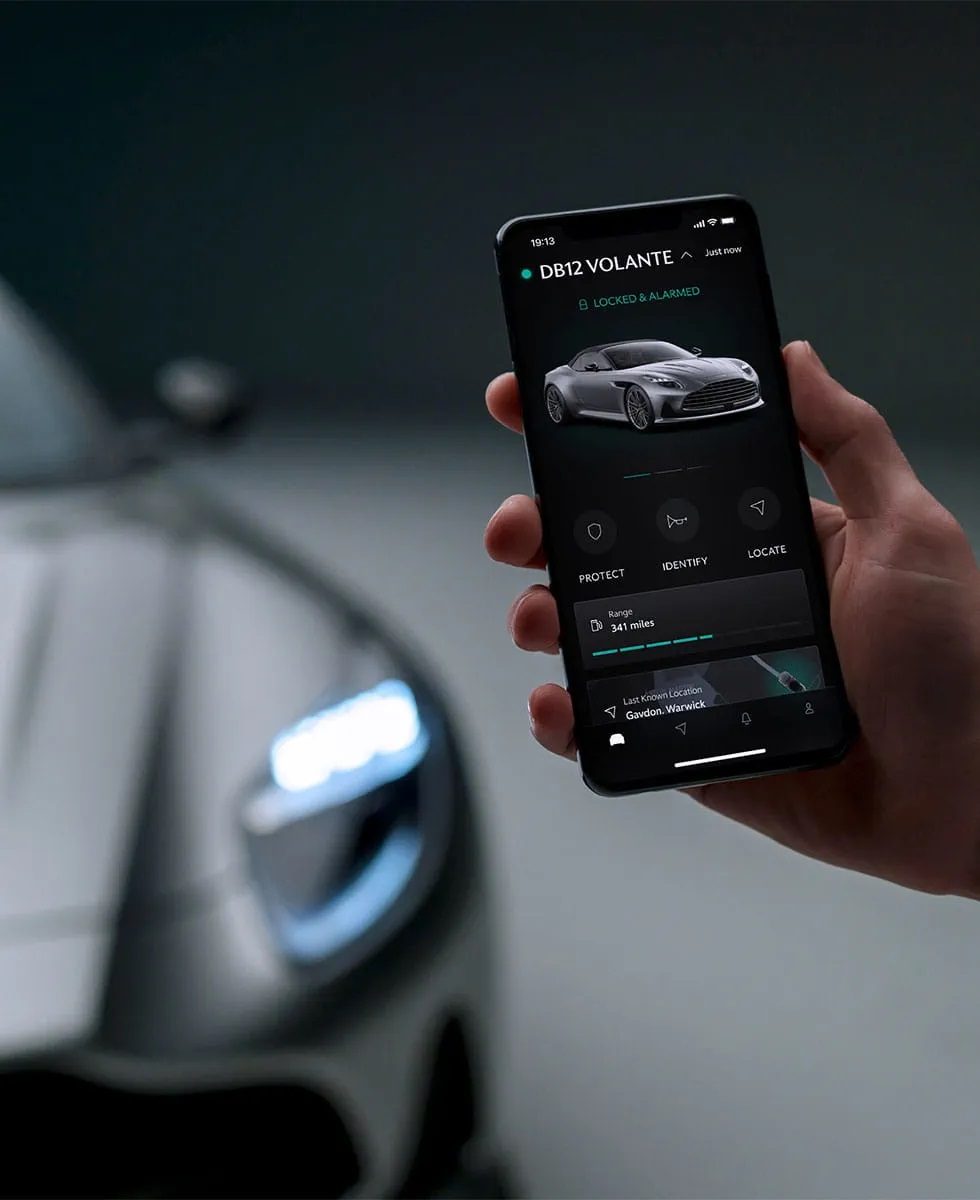 Aston Martin: Aston Martin Connected car app