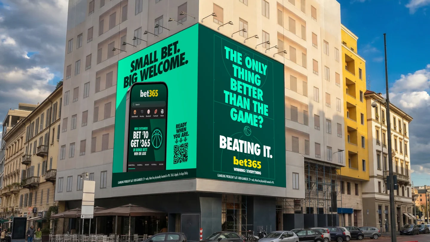 bet365: Brand campaign · Out of home