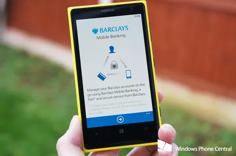 Barclays: Mobile Banking for Windows Phone
