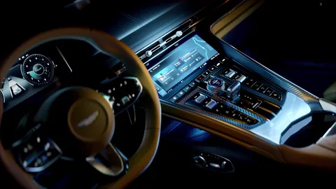 Film: Aston Martin DB12 interior and HMI film